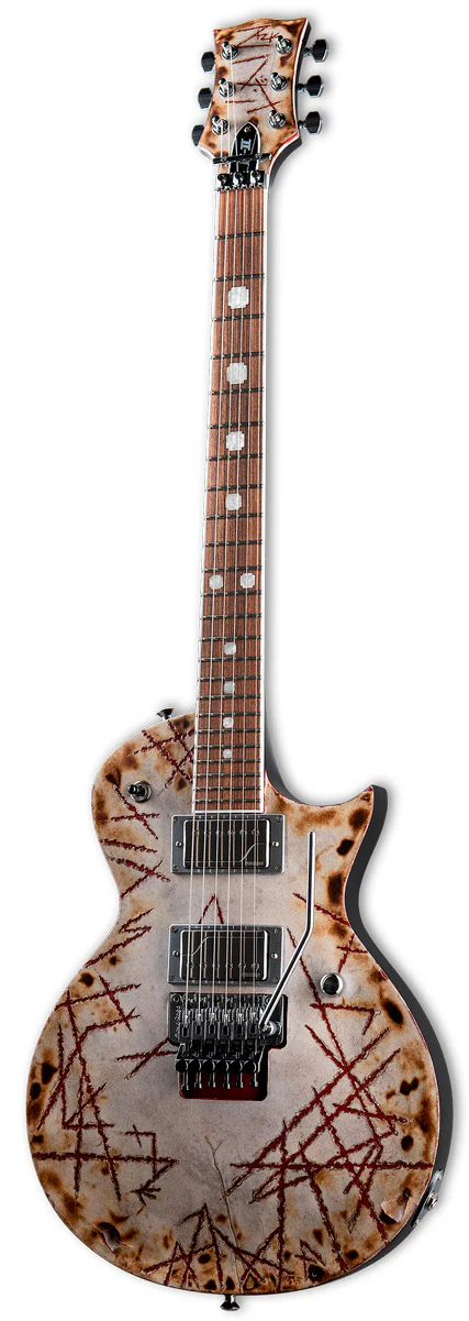 ESP E-II RZK-II BR RICHARD Z KRUSPE GUITARRA ELECTRICA BURNT - Image 2