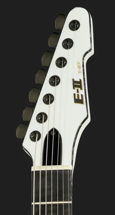 ESP E-II T-B7 BARITONE SW GUITARRA ELECTRICA 7 CUERDAS SNOW WHITE - Image 6