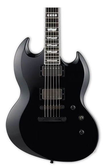 ESP E-II VIPER BLK GUITARRA ELECTRICA NEGRA - Image 4