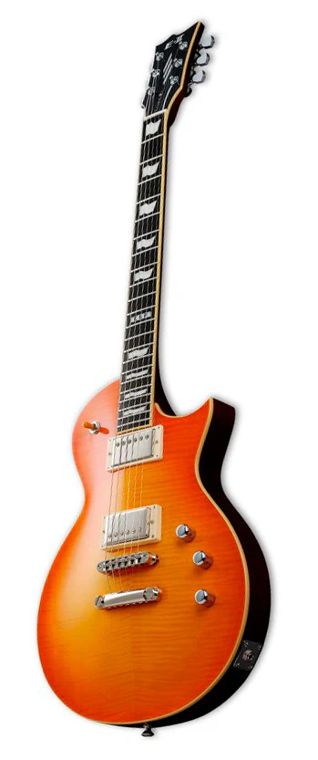 ESP EII ECLIPSE FULL THICKNESS VHB GUITARRA ELECTRICA VINTAGE HONEY BURST - Image 2