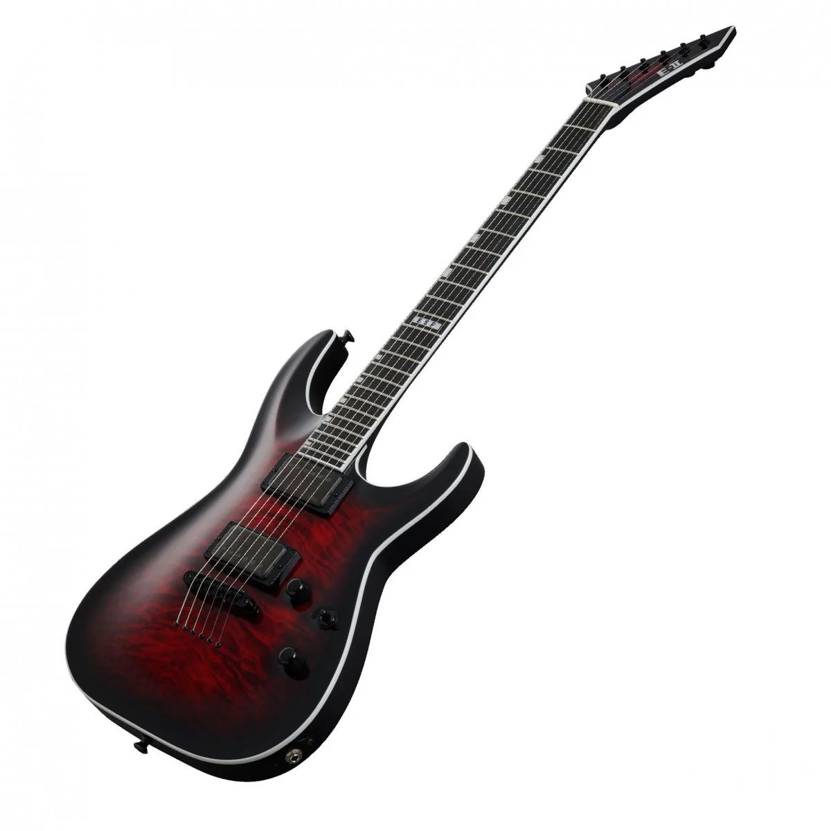 ESP EII HORIZON NT II STBCSB GUITARRA ELECTRICA SEE THRU BLACK CHERRY SUNBURST - Image 6