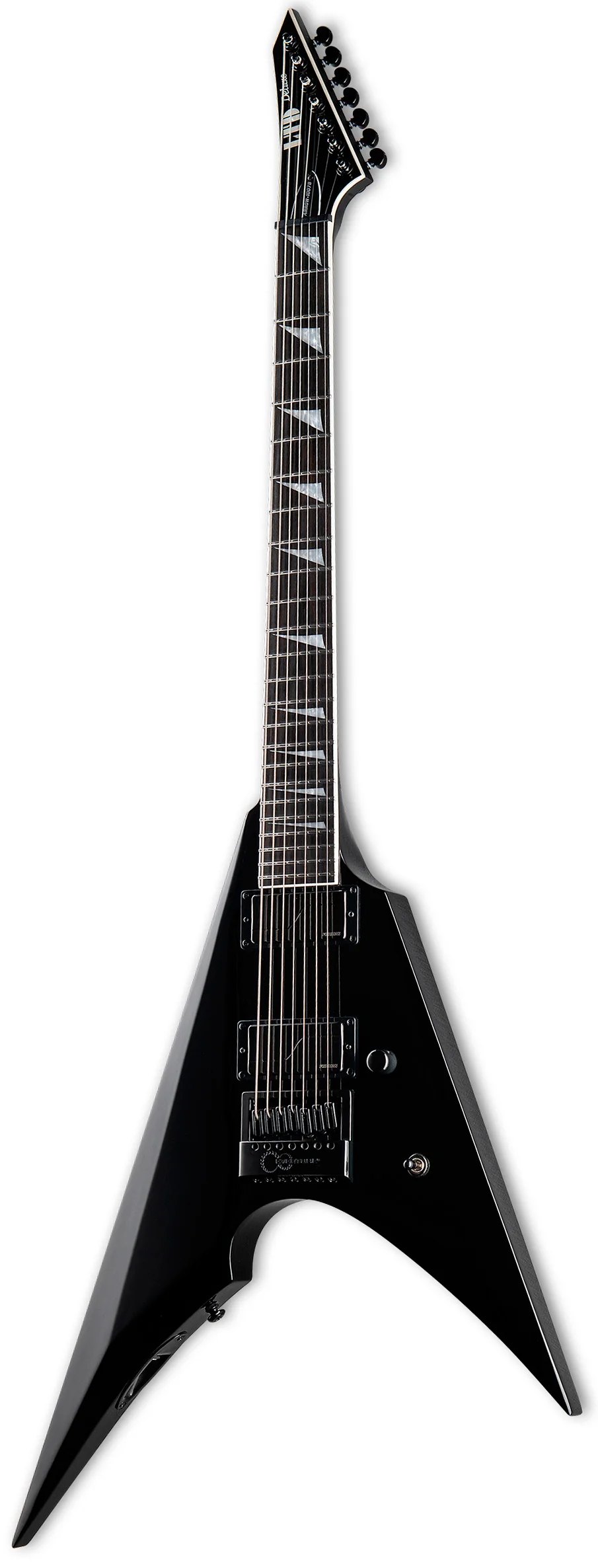 ESP LTD ARROW-1007 BLK BARITONE EVERTUNE GUITARRA ELECTRICA 7 CUERDAS NEGRA - Image 2