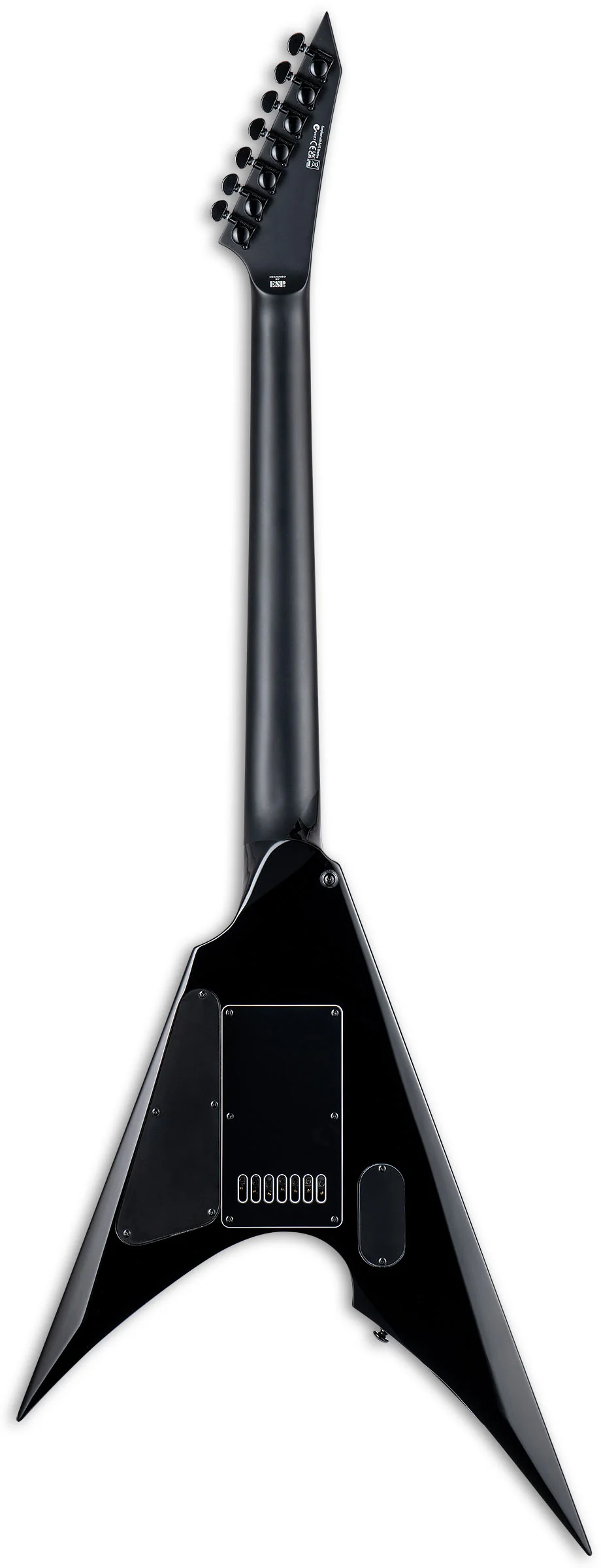 ESP LTD ARROW-1007 BLK BARITONE EVERTUNE GUITARRA ELECTRICA 7 CUERDAS NEGRA - Image 3