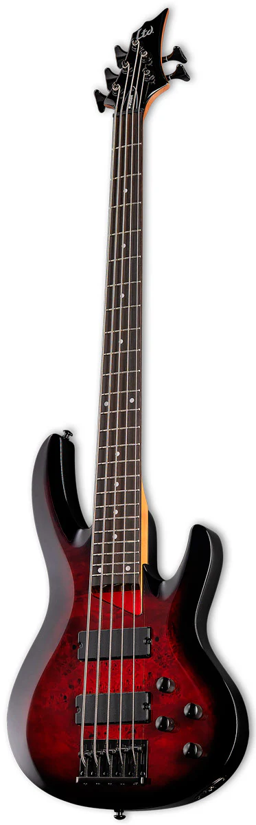 ESP LTD B205DX RB BAJO ELECTRICO 5 CUERDAS RED BURST - Image 3