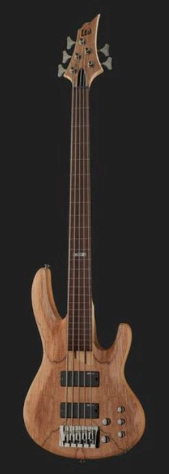 ESP LTD B205SM NS FRETLESS BAJO ELECTRICO 5 CUERDAS NATURAL SATIN - Image 4