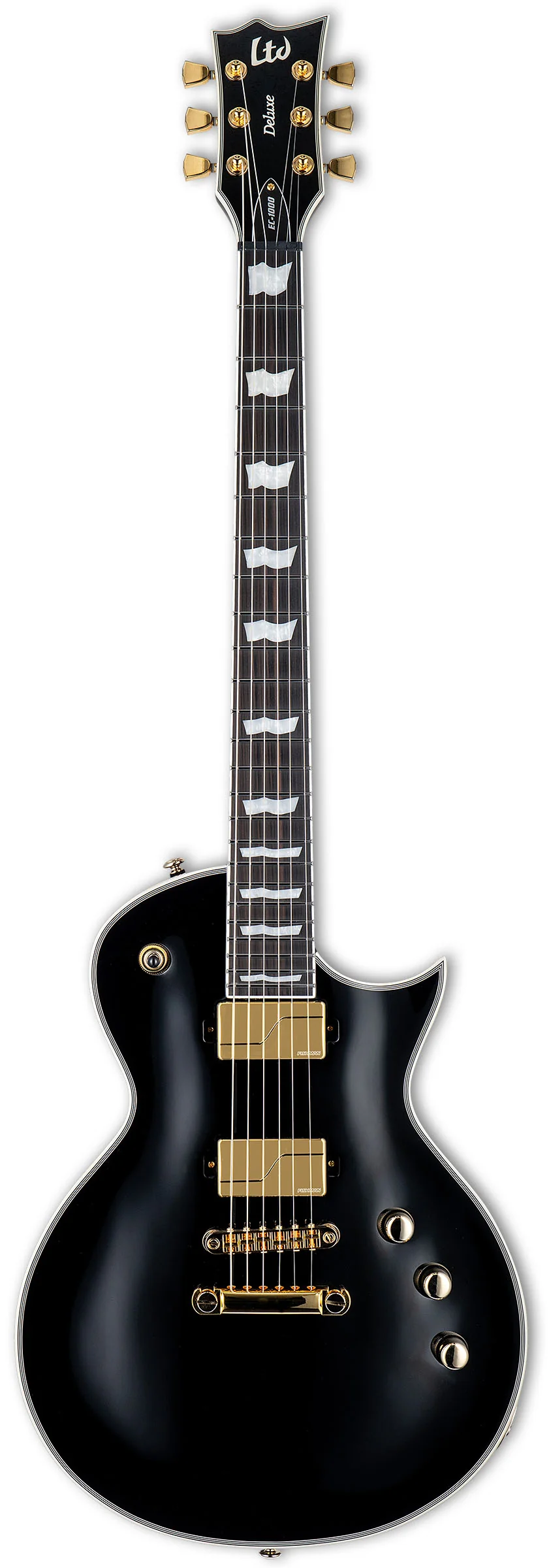 ESP LTD EC-1000 BLK FISHMAN FLUENCE GUITARRA ELECTRICA NEGRA