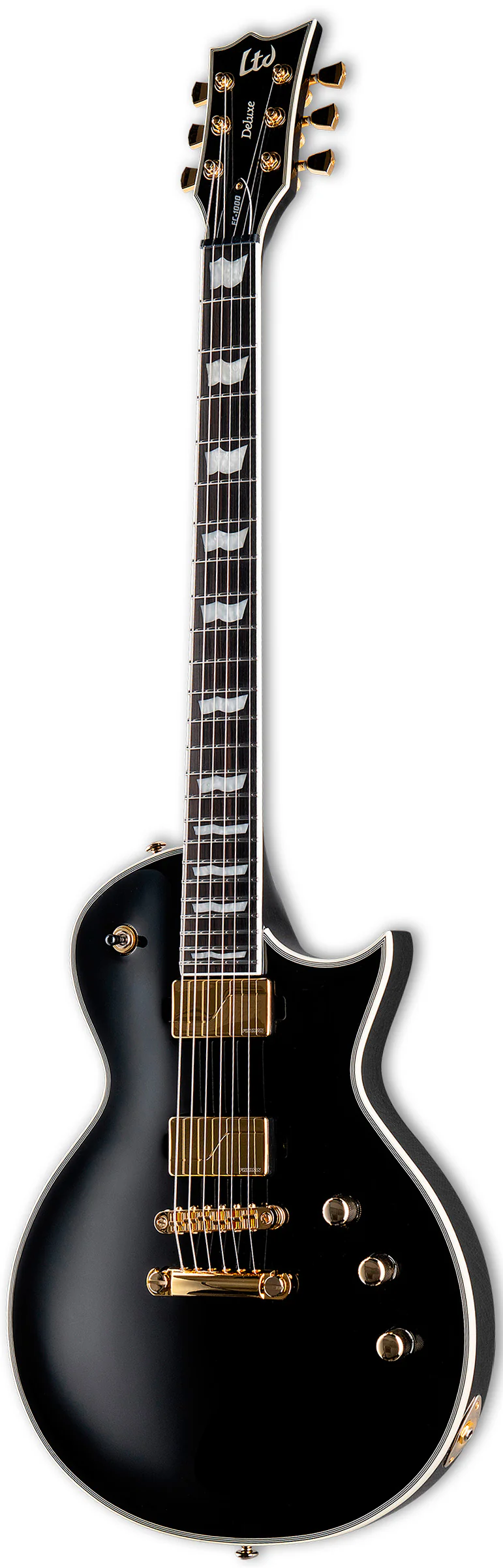 ESP LTD EC-1000 BLK FISHMAN FLUENCE GUITARRA ELECTRICA NEGRA - Image 2