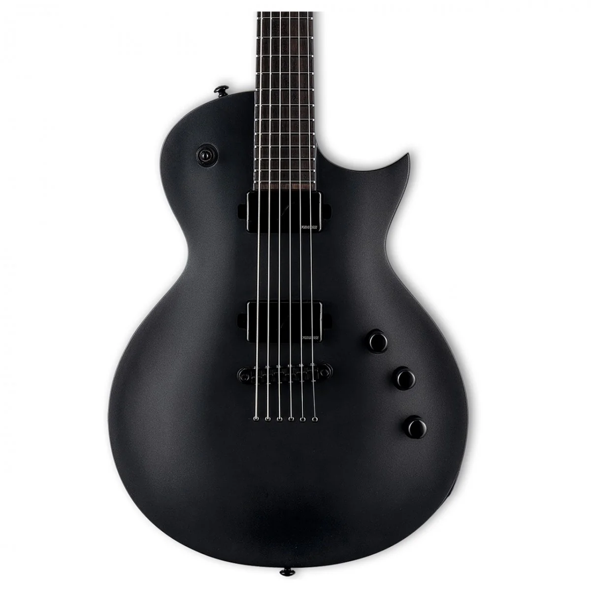 ESP LTD EC1000 BARITONE CMS GUITARRA ELECTRICA CHARCOAL METALLIC SATIN - Image 4