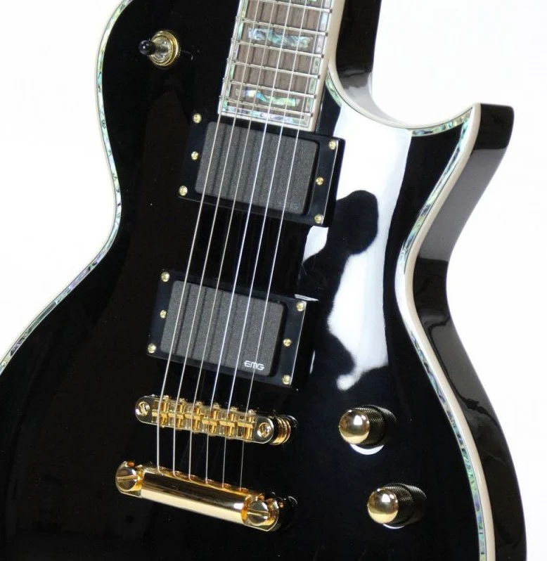 ESP LTD EC1000 BLK GUITARRA ELECTRICA NEGRA. - Image 8
