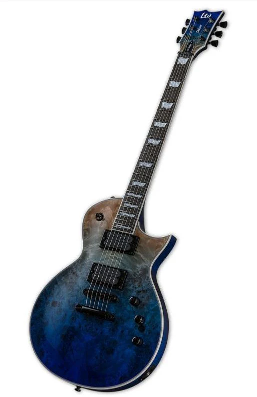 ESP LTD EC1000 BP BLUNFD GUITARRA ELECTRICA BLUE NATURAL FADE - Image 3