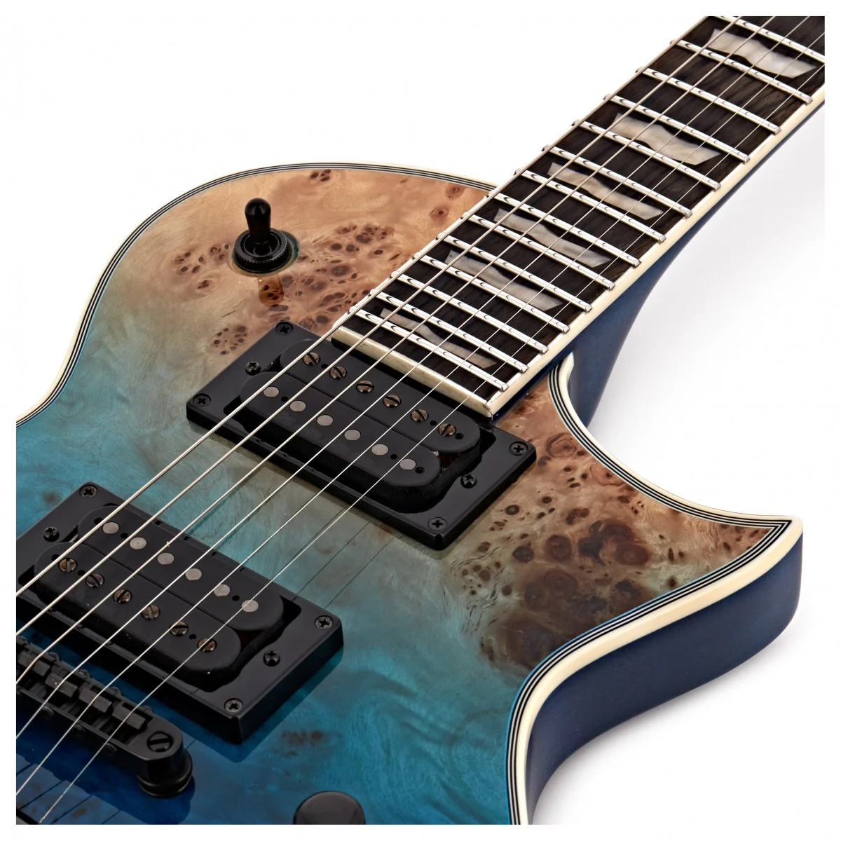 ESP LTD EC1000 BP BLUNFD GUITARRA ELECTRICA BLUE NATURAL FADE - Image 9