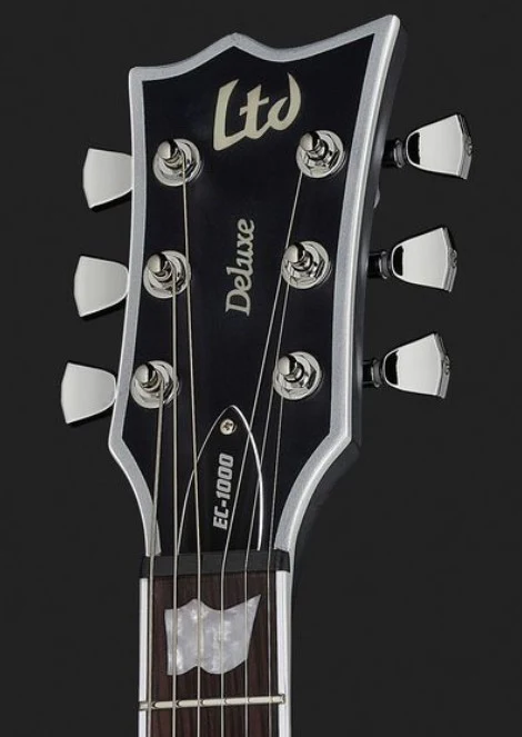 ESP LTD EC1000 EVERTUNE BB BLKS GUITARRA ELECTRICA BLACK SATIN - Image 9