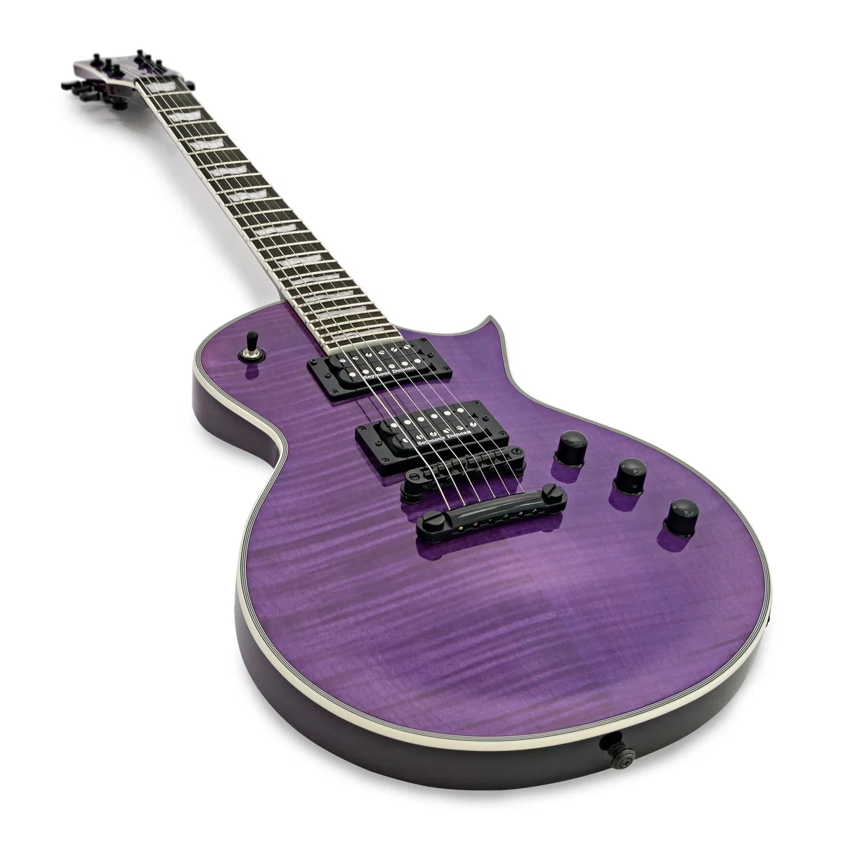 ESP LTD EC1000 STPS GUITARRA ELECTRICA SEE THRU PURPLE SUNBURST - Image 6