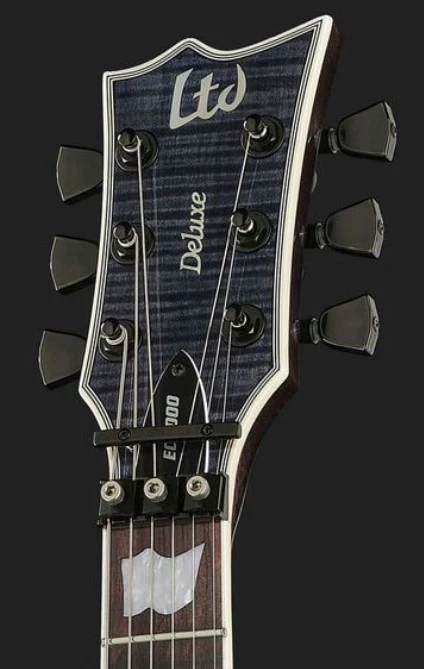 ESP LTD EC1000FR STBLK GUITARRA ELECTRICA SEE THRU BLACK - Image 13