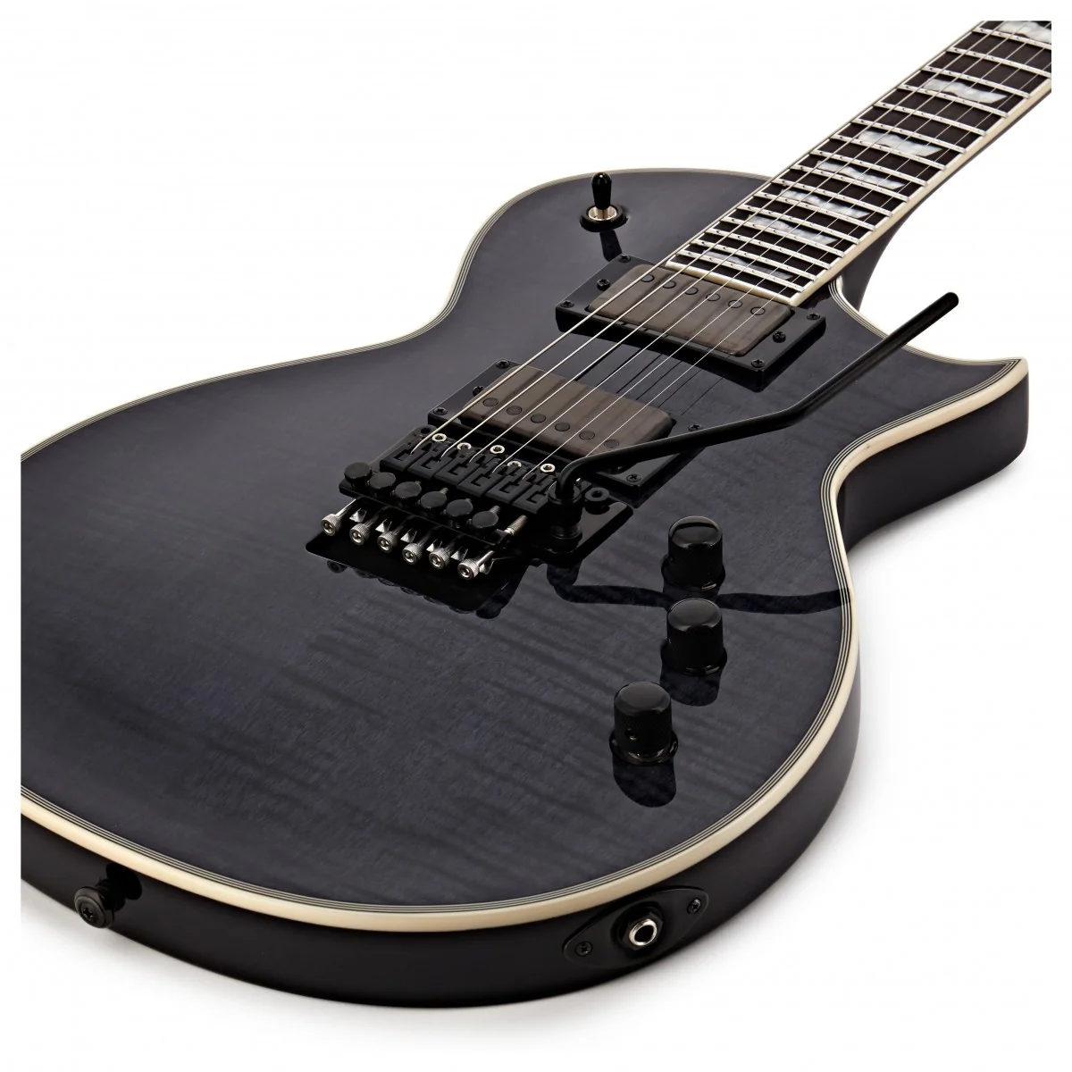 ESP LTD EC1000FR STBLK GUITARRA ELECTRICA SEE THRU BLACK - Image 5