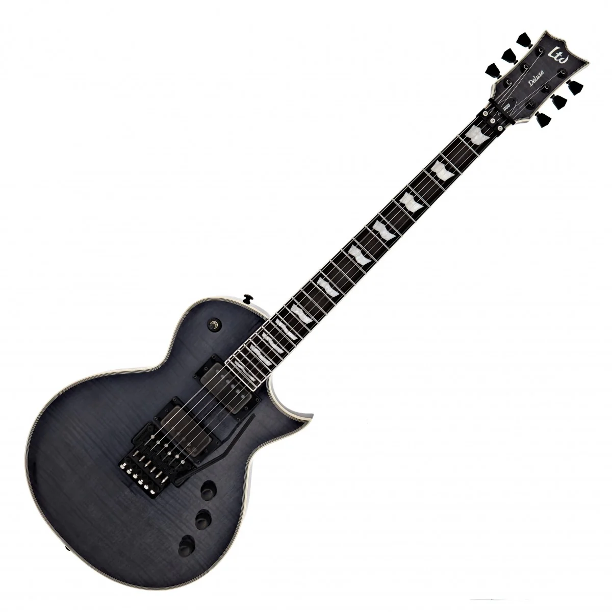 ESP LTD EC1000FR STBLK GUITARRA ELECTRICA SEE THRU BLACK - Image 9