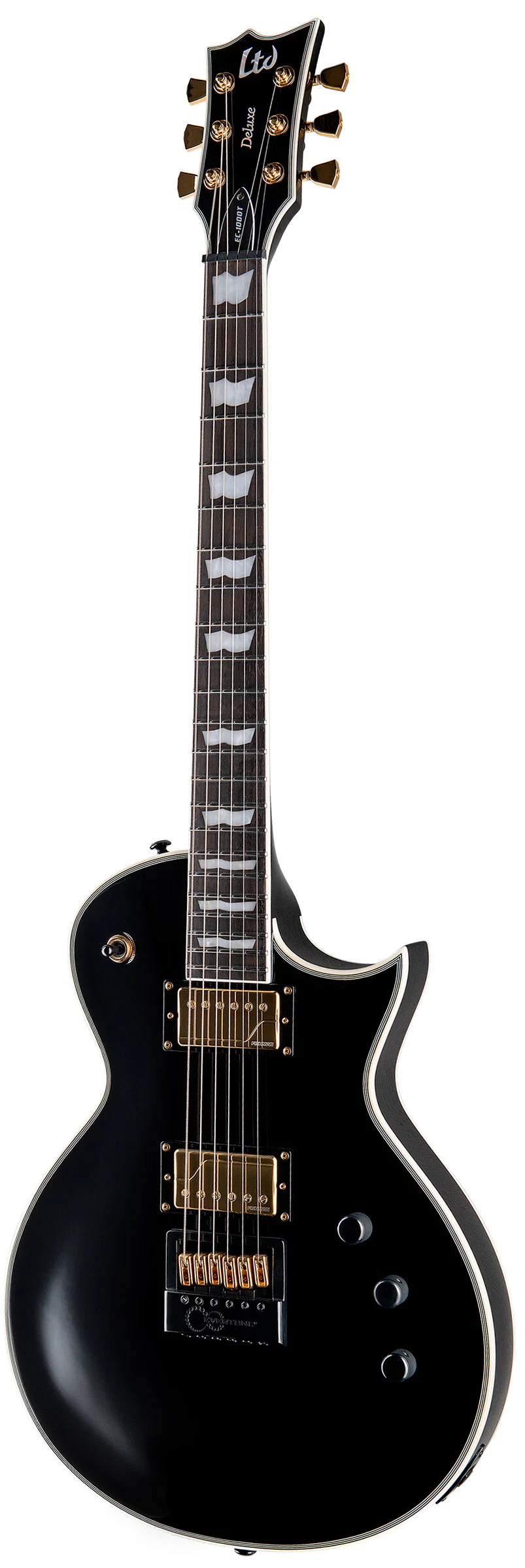 ESP LTD EC1000T CTM EVERTUNE BLK GUITARRA ELECTRICA NEGRA - Image 2