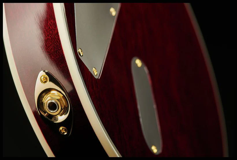 ESP LTD EC1000T CTM STBC GUITARRA ELECTRICA SEE THRU BLACK CHERRY - Image 13