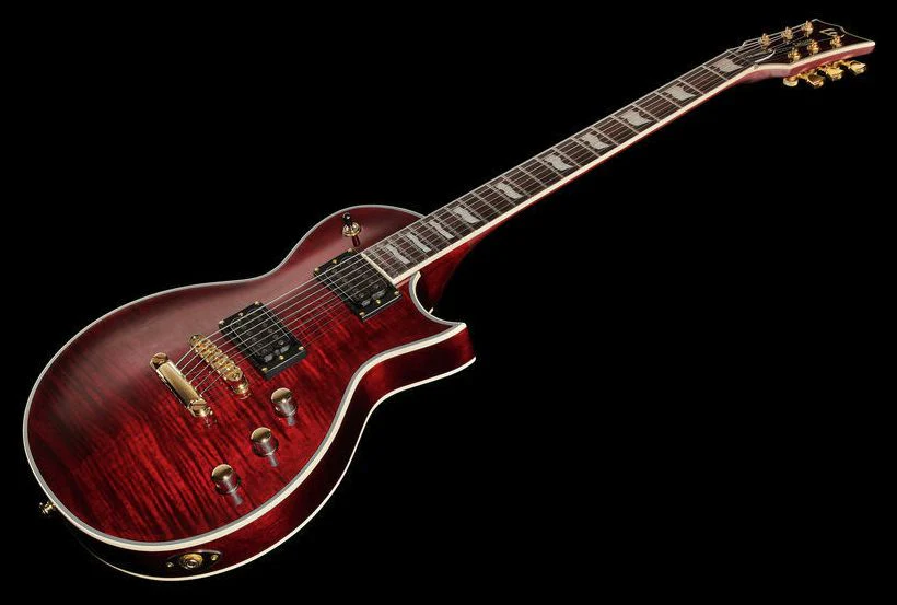 ESP LTD EC1000T CTM STBC GUITARRA ELECTRICA SEE THRU BLACK CHERRY - Image 14