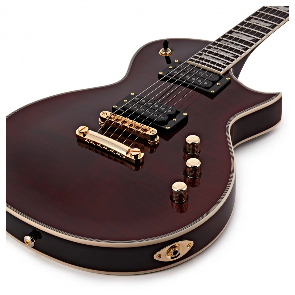 ESP LTD EC1000T CTM STBC GUITARRA ELECTRICA SEE THRU BLACK CHERRY - Image 20