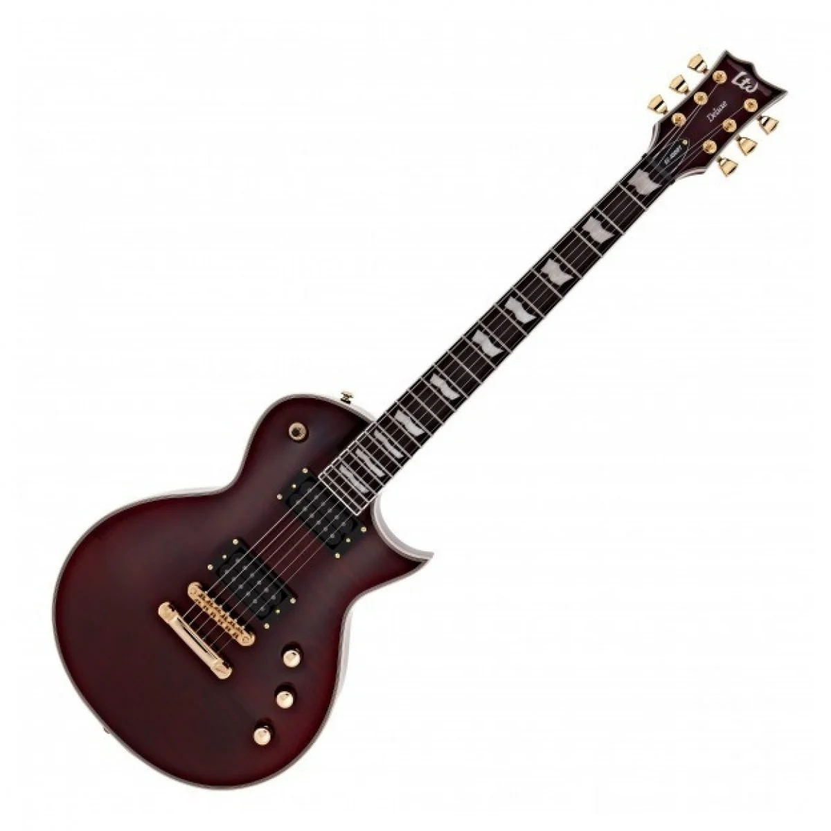 ESP LTD EC1000T CTM STBC GUITARRA ELECTRICA SEE THRU BLACK CHERRY - Image 24