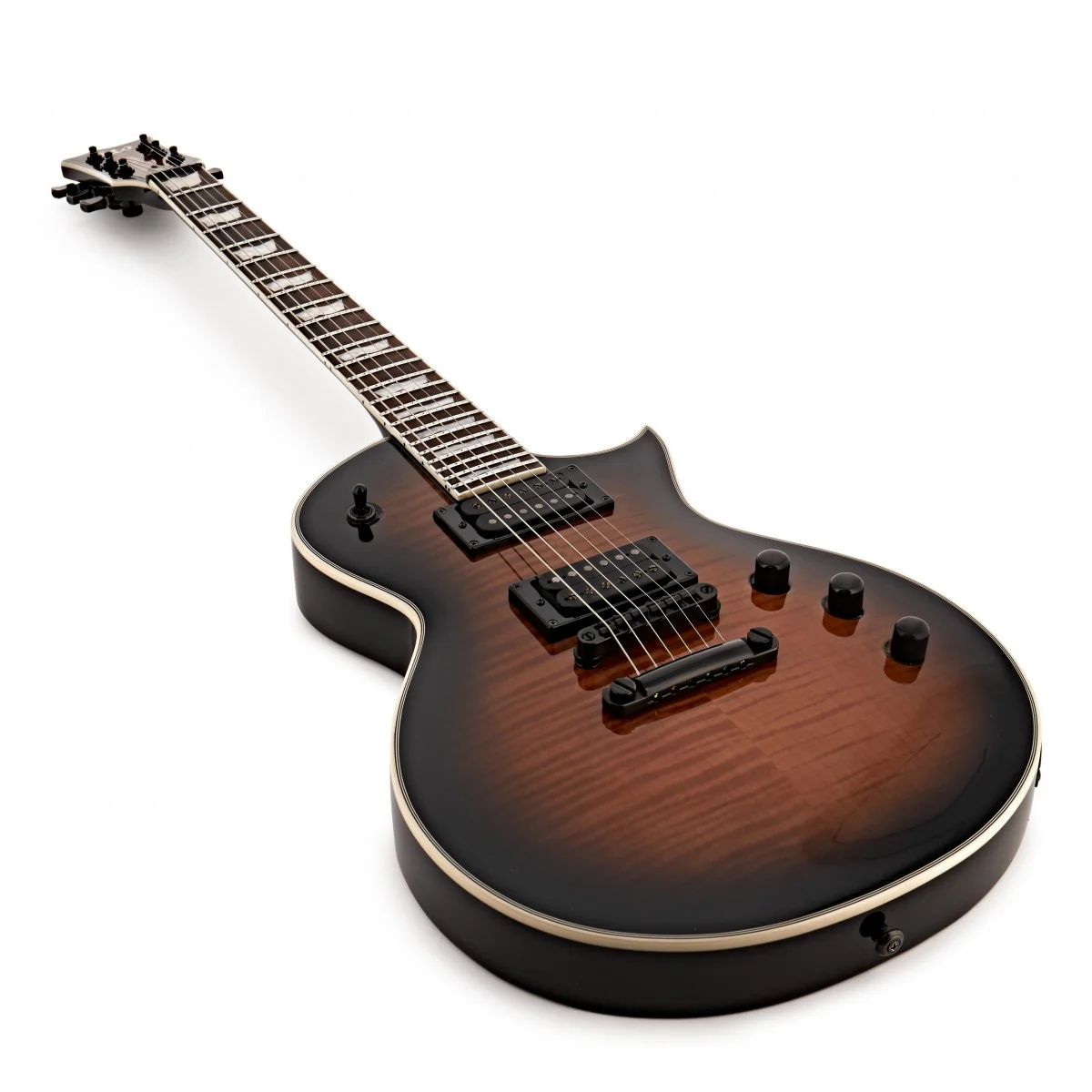 ESP LTD EC1000T FM BLKNB GUITARRA ELECTRICA BLACK NATURAL BURST - Image 4
