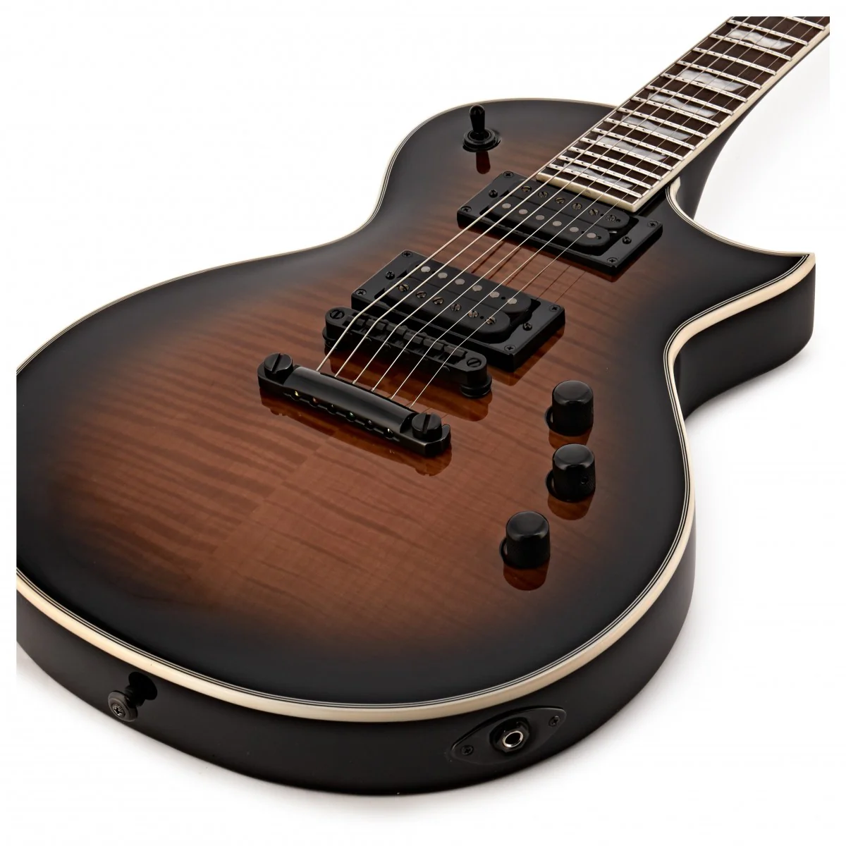 ESP LTD EC1000T FM BLKNB GUITARRA ELECTRICA BLACK NATURAL BURST - Image 5