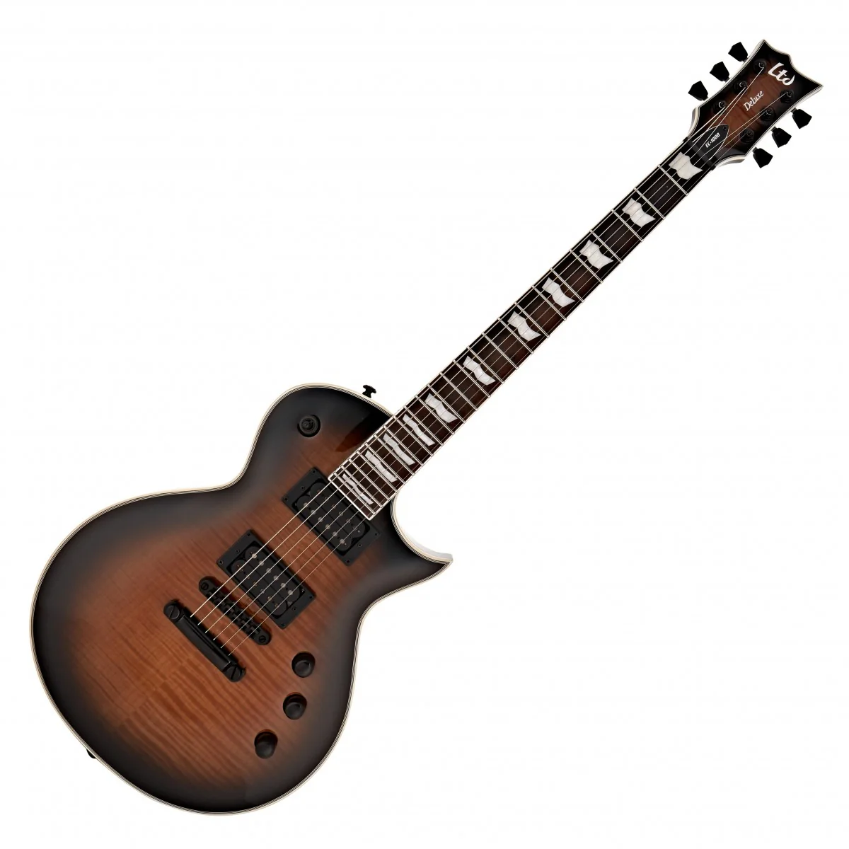 ESP LTD EC1000T FM BLKNB GUITARRA ELECTRICA BLACK NATURAL BURST - Image 9