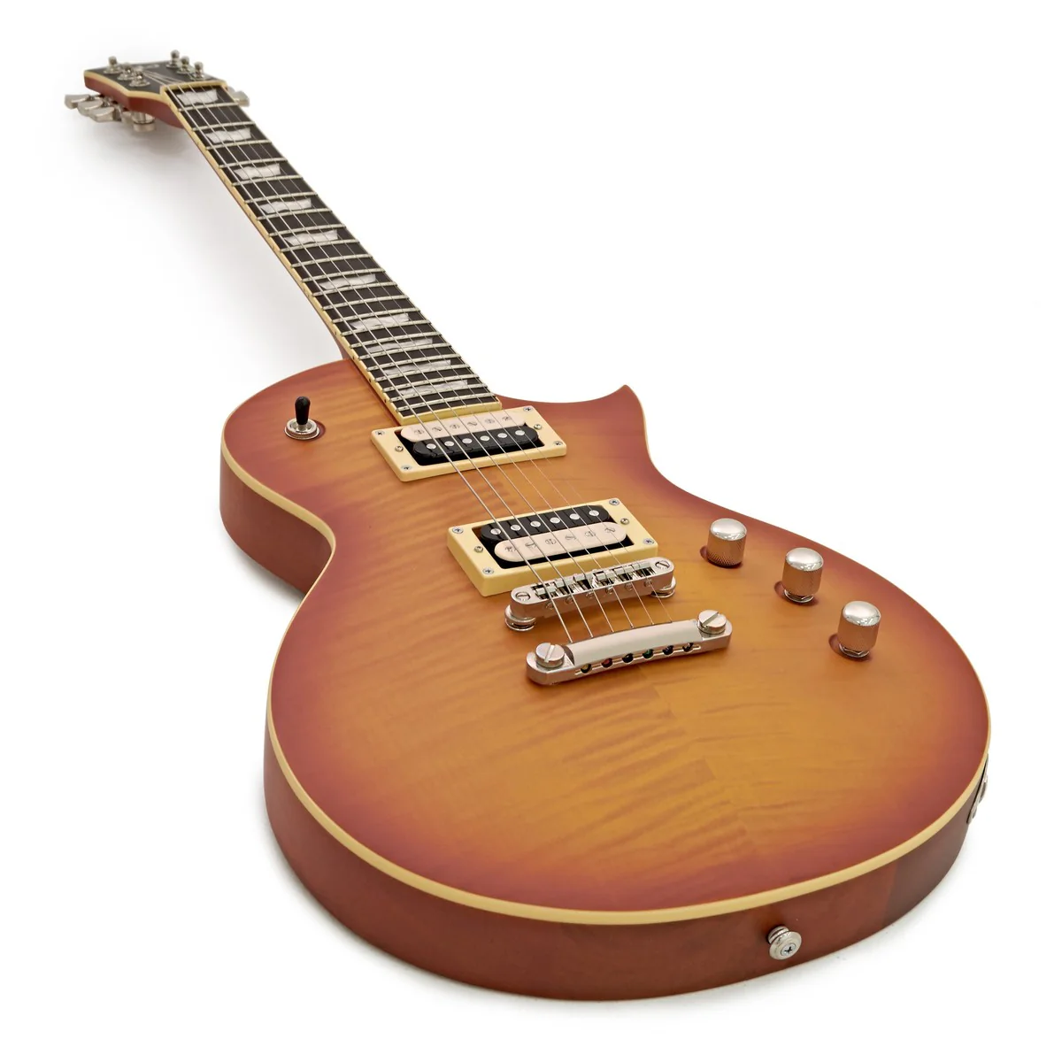 ESP LTD EC1000T FM HBS GUITARRA ELECTRICA HONEY BURST SATIN - Image 6