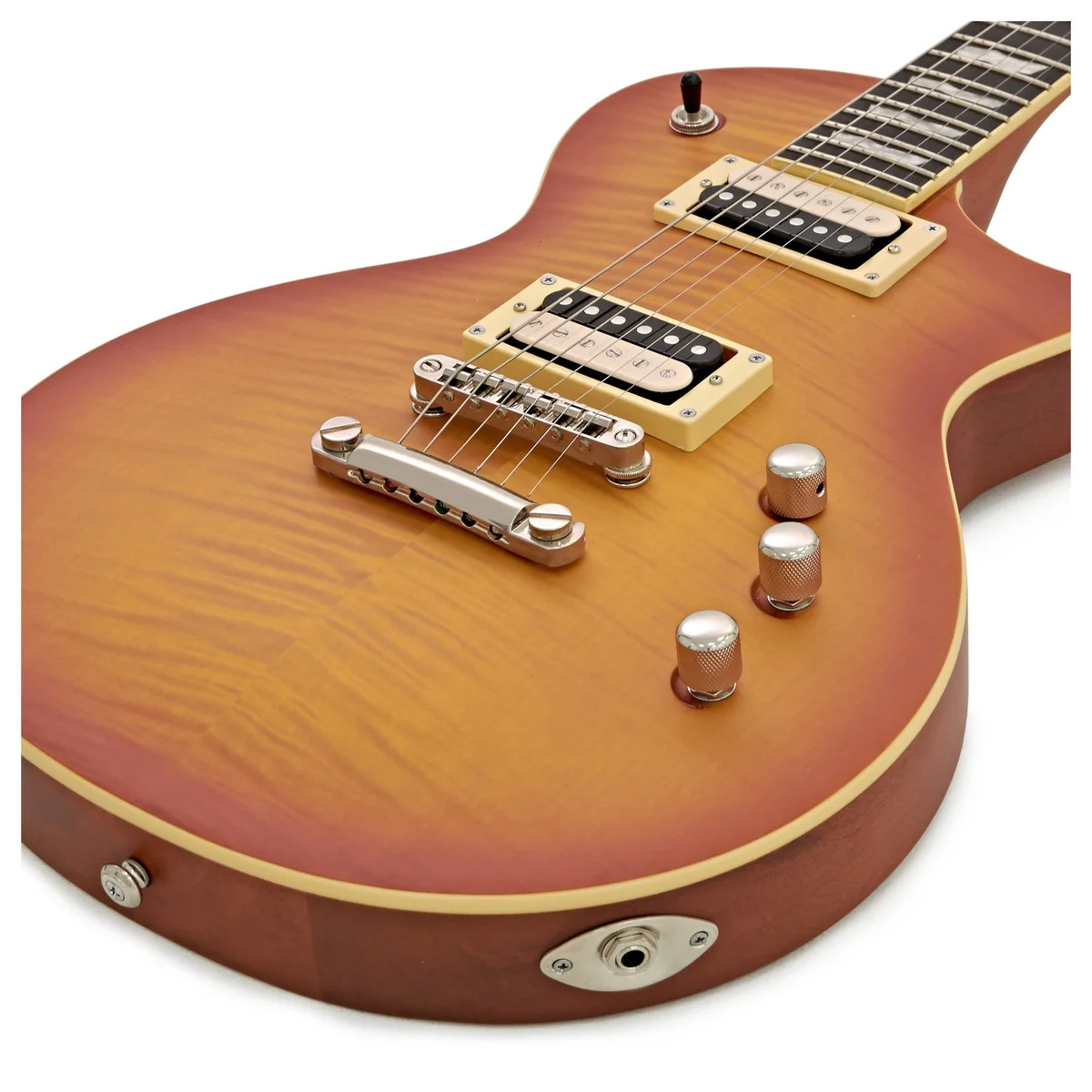 ESP LTD EC1000T FM HBS GUITARRA ELECTRICA HONEY BURST SATIN - Image 7