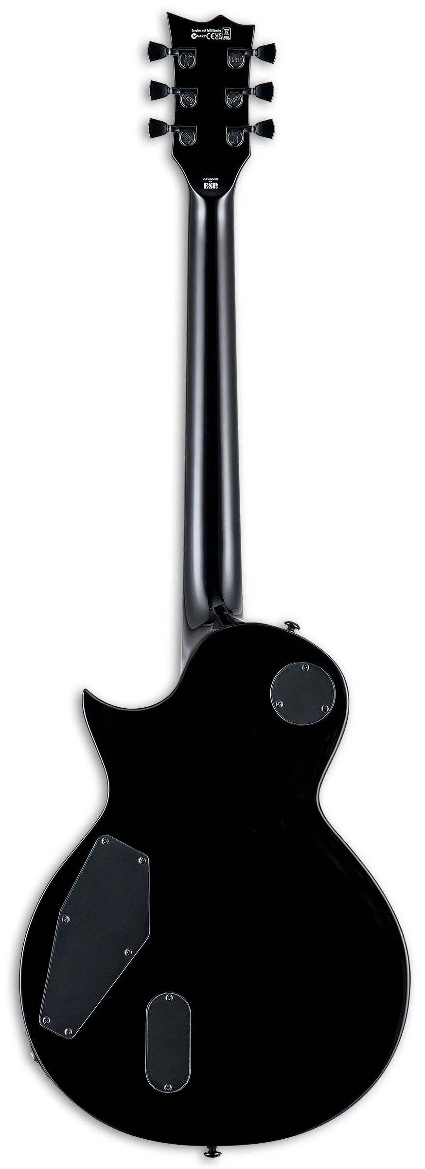 ESP LTD EC1000T QM CB GUITARRA ELECTRICA CHARCOAL BURST - Image 3