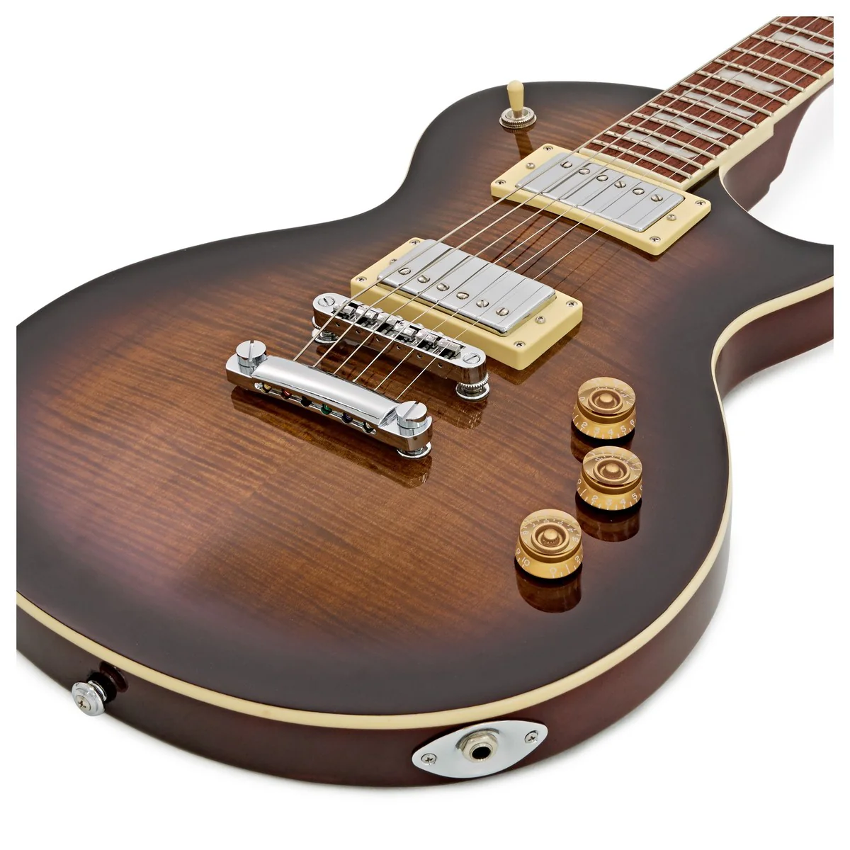 ESP LTD EC256FM DBSB GUITARRA ELECTRICA DARK BROWN SUNBURST. - Image 8