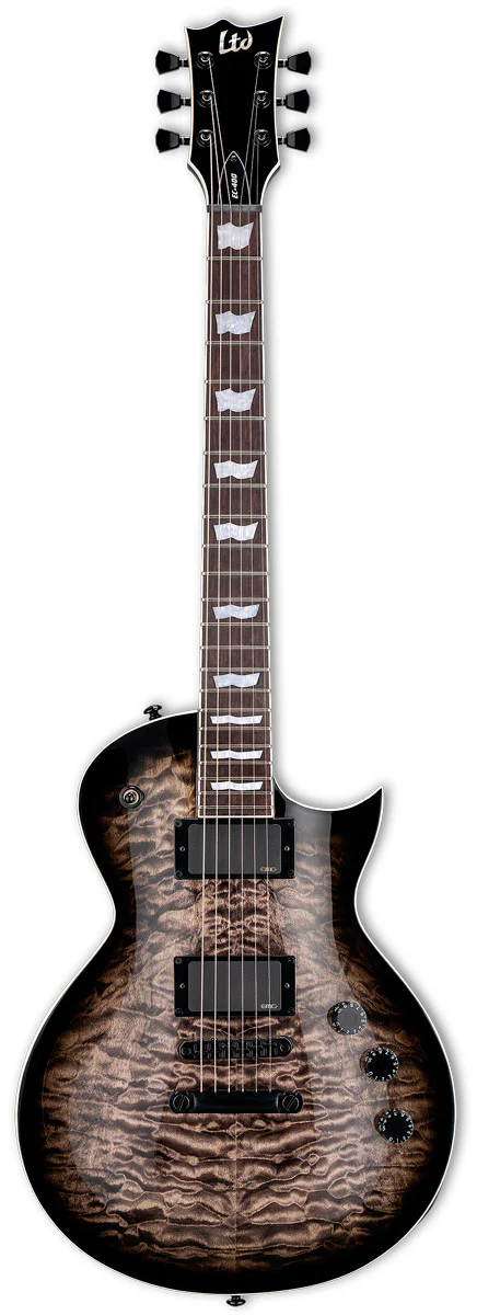 ESP LTD EC400 STBS GUITARRA ELECTRICA SEE THRU BLACK SUNBURST