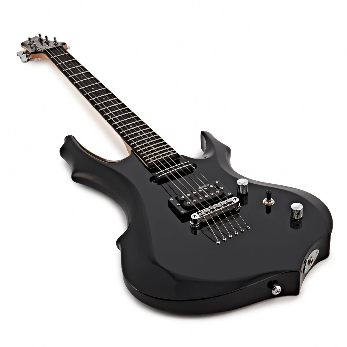 ESP LTD F10 BLK PACK GUITARRA ELECTRICA NEGRA CON FUNDA - Image 6