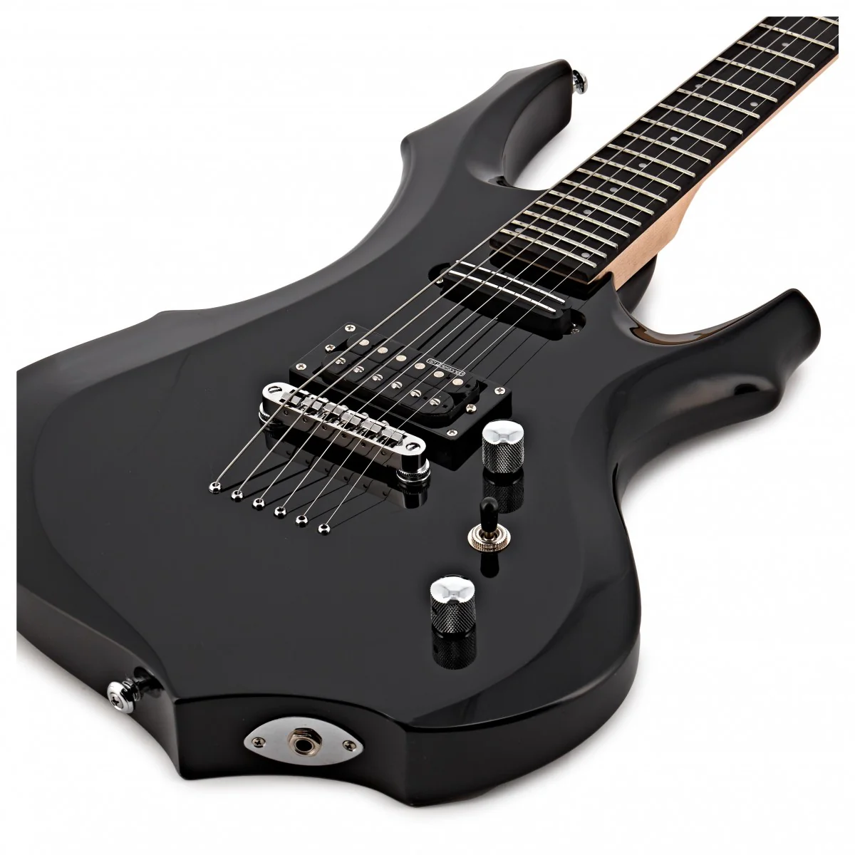 ESP LTD F10 BLK PACK GUITARRA ELECTRICA NEGRA CON FUNDA - Image 7