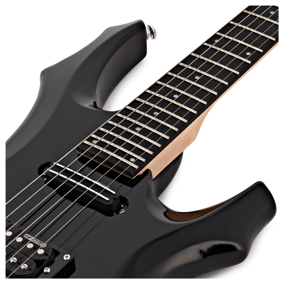 ESP LTD F10 BLK PACK GUITARRA ELECTRICA NEGRA CON FUNDA - Image 8
