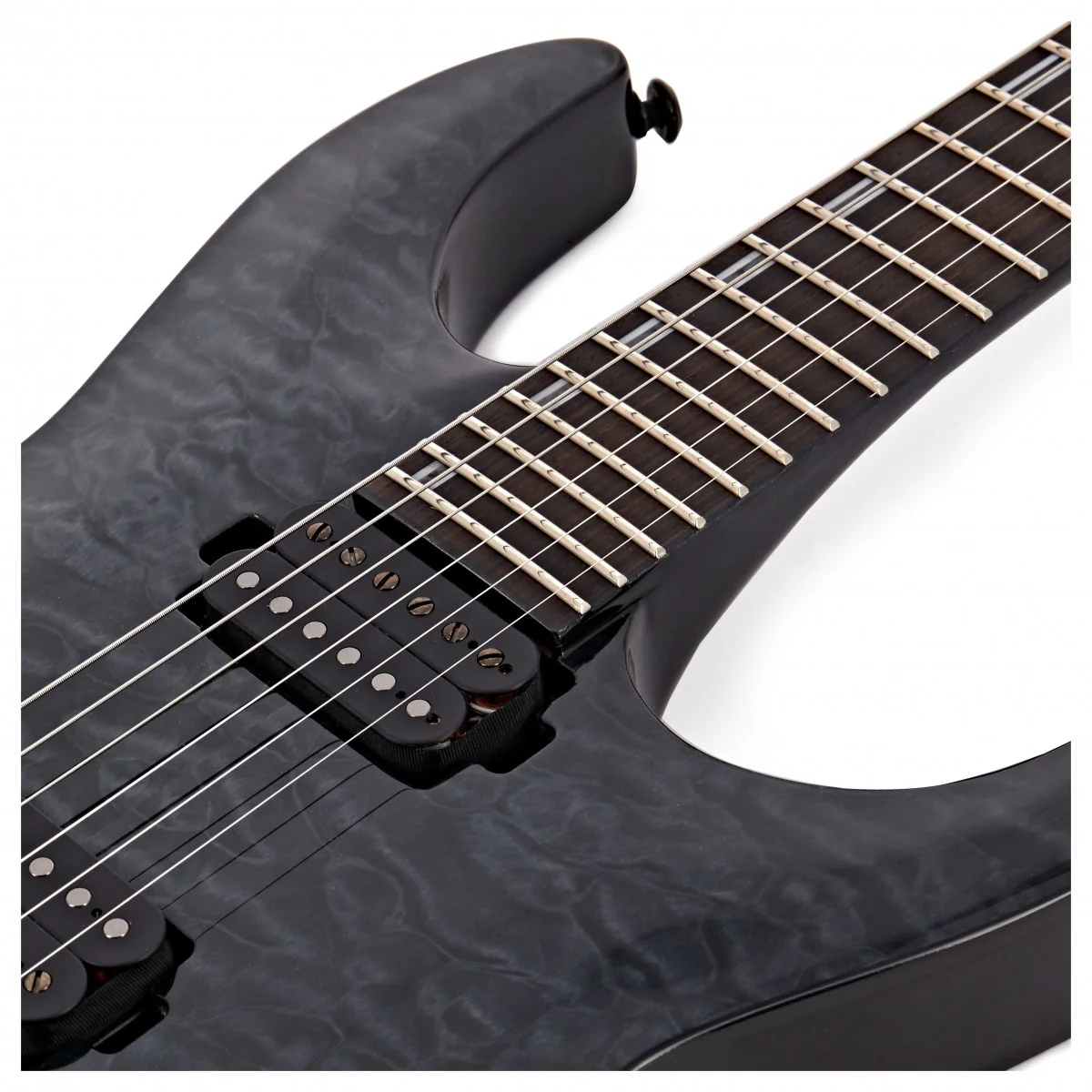 ESP LTD H1001 QM STBLK GUITARRA ELECTRICA SEE THRU BLACK - Image 7