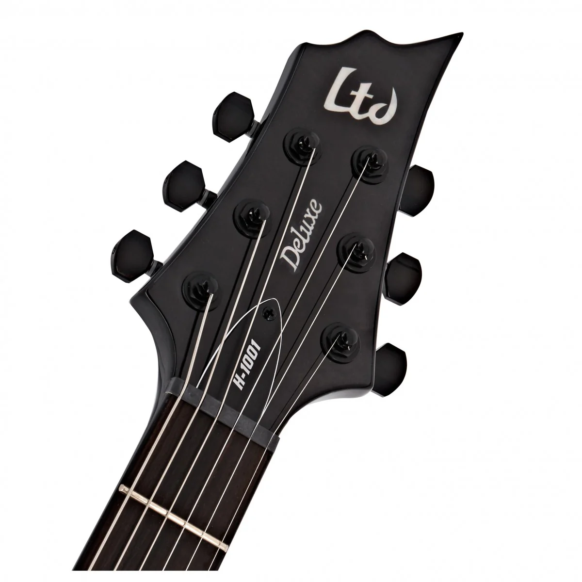 ESP LTD H1001 QM STBLK GUITARRA ELECTRICA SEE THRU BLACK - Image 9