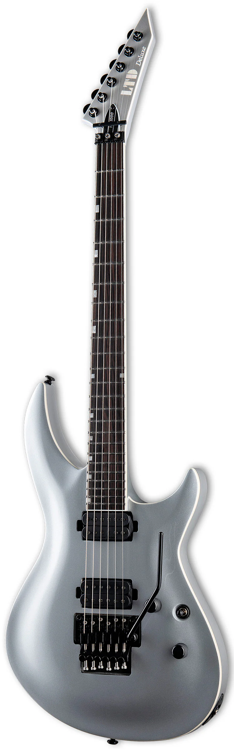 ESP LTD H3-1000 FR MSL GUITARRA ELECTRICA METALLIC SILVER - Image 2