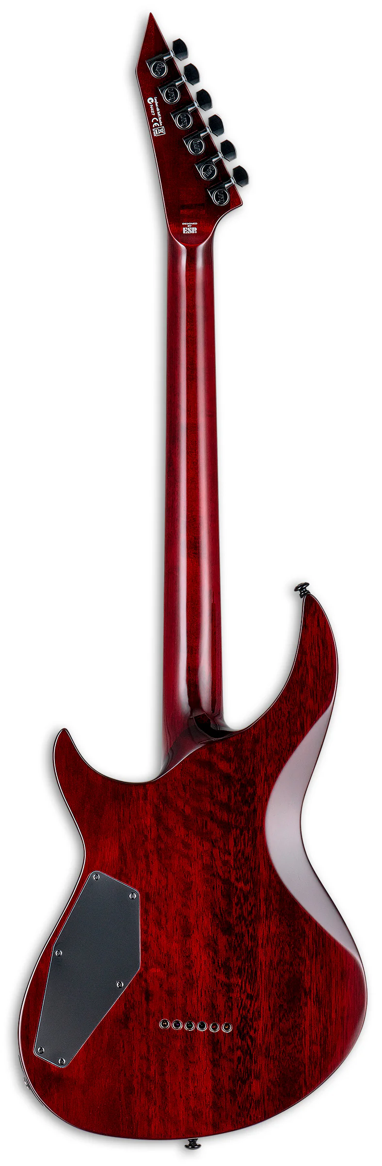ESP LTD H3 1000QM STBC GUITARRA ELECTRICA SEE THRU BLACK CHERRY - Image 3