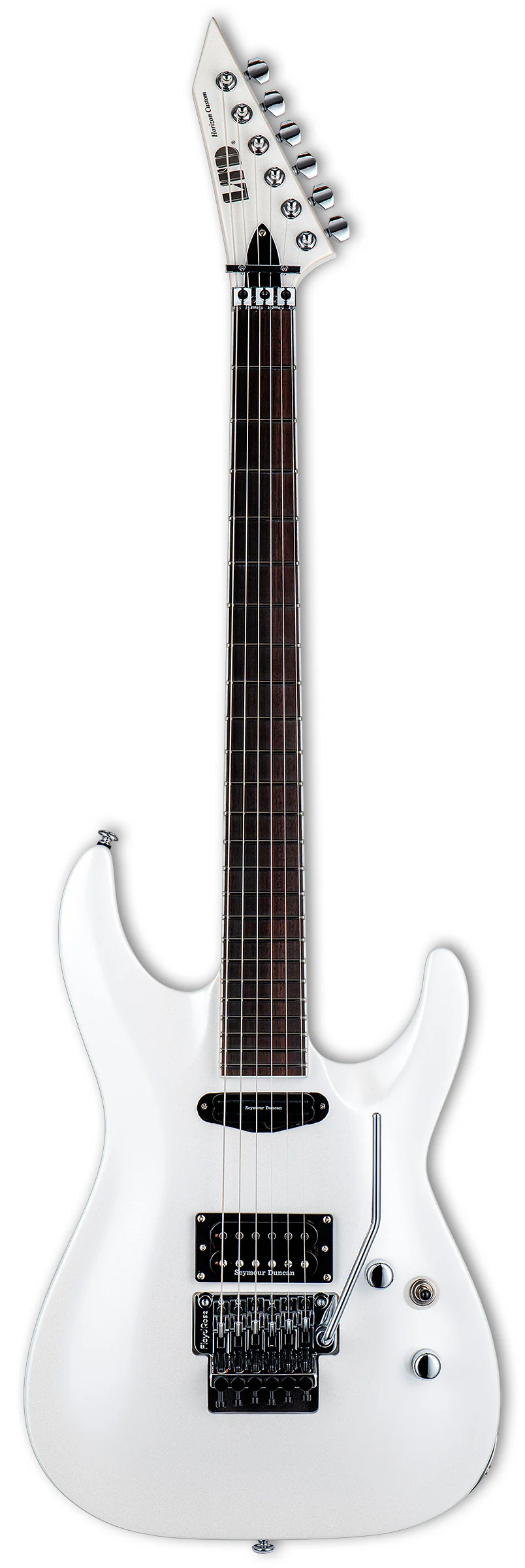 ESP LTD HORIZON CUSTOM 87 PWH GUITARRA ELECTRICA PEARL WHITE
