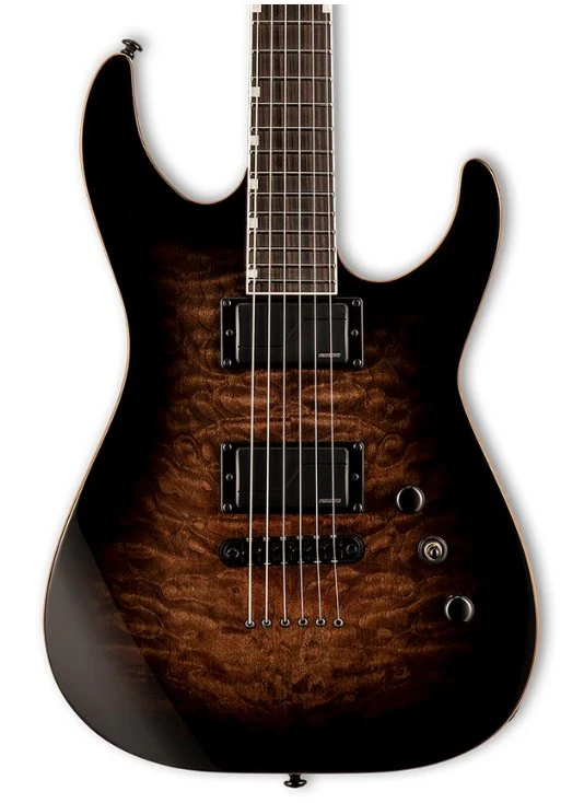 ESP LTD JMII QM BLKSHB JOSH MIDDLETON GUITARRA ELECTRICA BLACK SHADOW BURST - Image 4