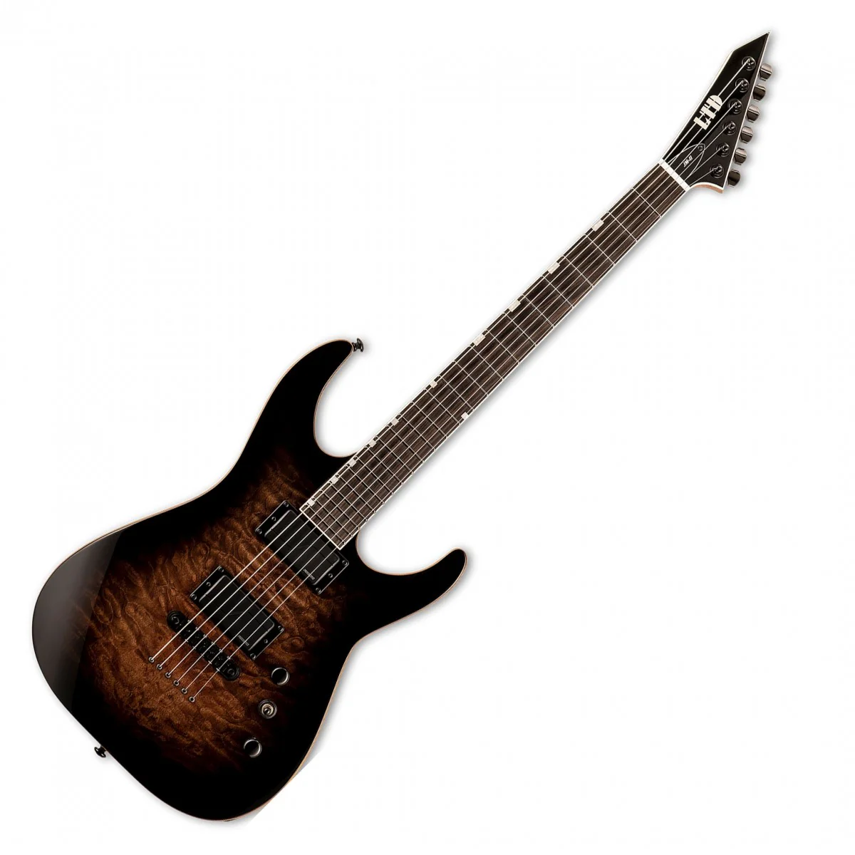 ESP LTD JMII QM BLKSHB JOSH MIDDLETON GUITARRA ELECTRICA BLACK SHADOW BURST - Image 5