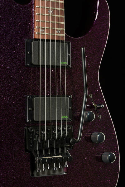 ESP LTD KH602 PSP KIRK HAMMETT GUITARRA ELECTRICA PURPLE SPARKLE CON ESTUCHE - Image 10
