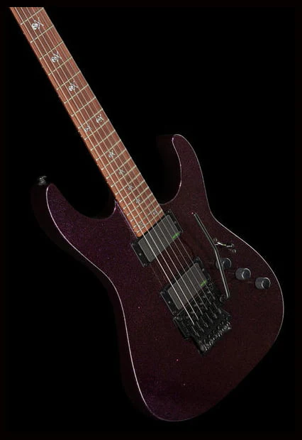 ESP LTD KH602 PSP KIRK HAMMETT GUITARRA ELECTRICA PURPLE SPARKLE CON ESTUCHE - Image 14