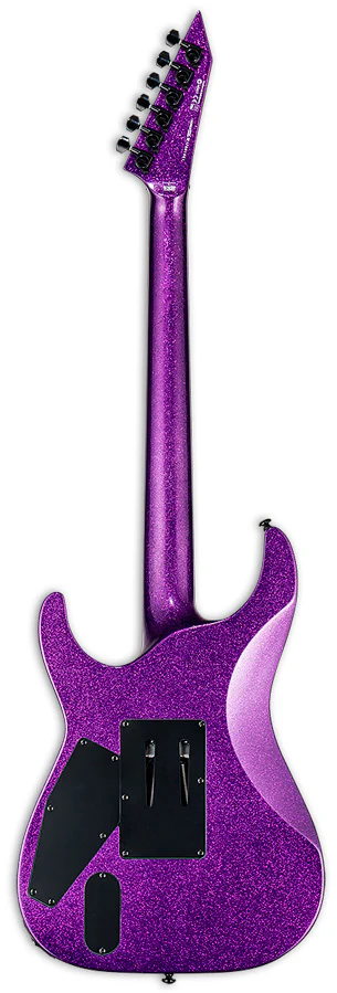 ESP LTD KH602 PSP KIRK HAMMETT GUITARRA ELECTRICA PURPLE SPARKLE CON ESTUCHE - Image 3