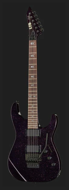 ESP LTD KH602 PSP KIRK HAMMETT GUITARRA ELECTRICA PURPLE SPARKLE CON ESTUCHE - Image 4