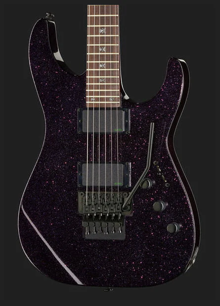 ESP LTD KH602 PSP KIRK HAMMETT GUITARRA ELECTRICA PURPLE SPARKLE CON ESTUCHE - Image 6