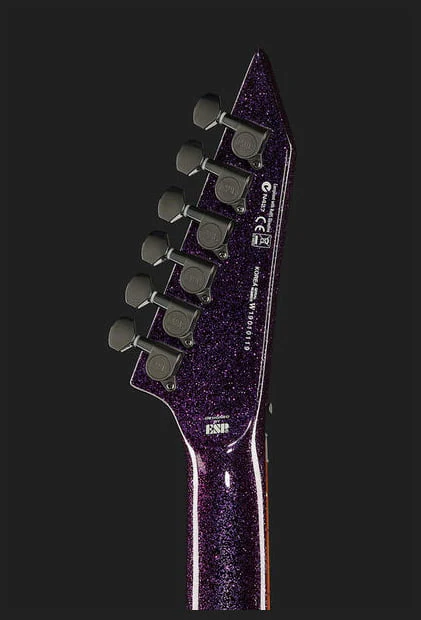 ESP LTD KH602 PSP KIRK HAMMETT GUITARRA ELECTRICA PURPLE SPARKLE CON ESTUCHE - Image 9