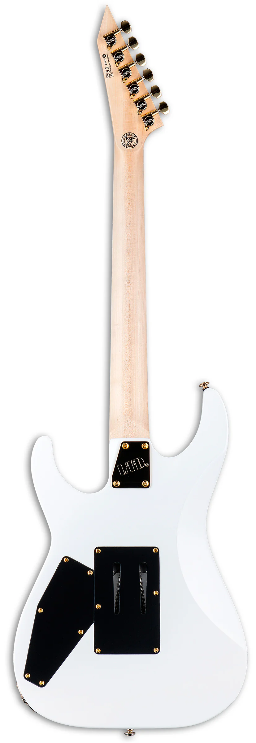 ESP LTD MIRAGE DELUXE 87 SW GUITARRA ELECTRICA SNOW WHITE - Image 3